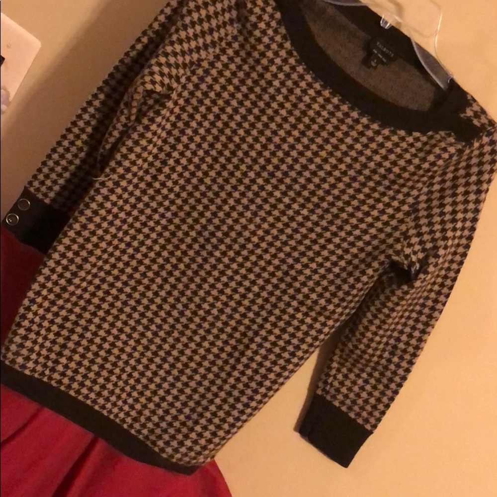 Brown and cream Talbots Sweater